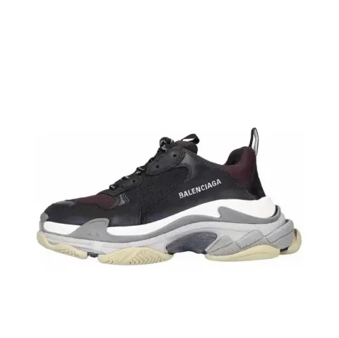 Balenciaga 3S White Shoes option black gray
