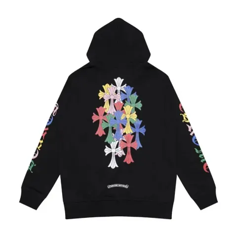 Chrome Hearts Zip Up Hoodies option Black 5010