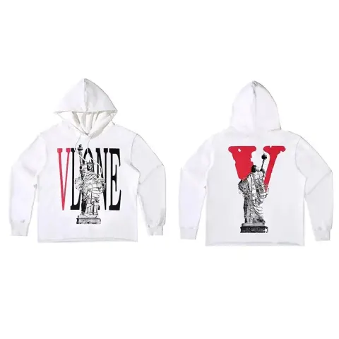 VLONE Hoodie option Blue White Orange FRIENDS White Orange V