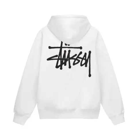 Stussy Hoodie option White 【 Basic style 】
