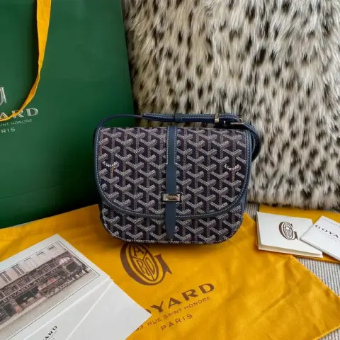 Goyard Belvedere Bag option navy blue