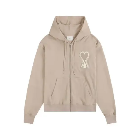 CDG Hearts Hoodie option Khaki -404#