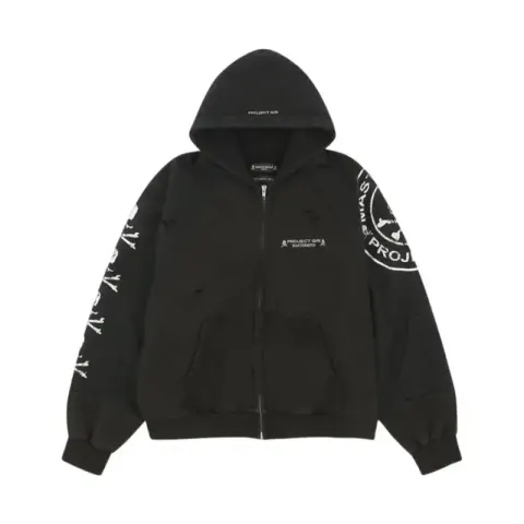 Graliz Projectg /R25SS Hoodie option Black