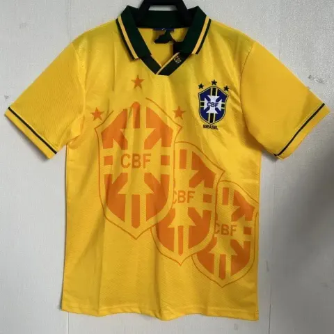 Brazil 1998 Jersey option 9394 Brazil home