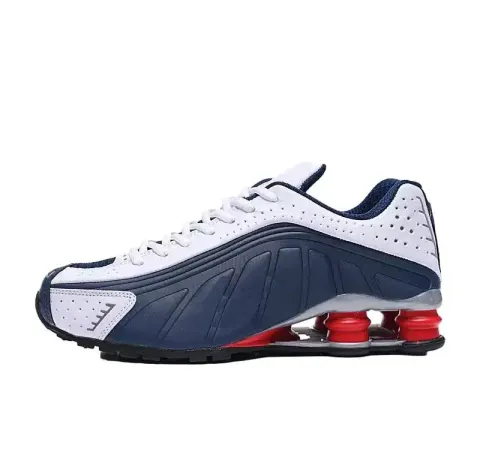 Nike Shox All Black option R4 White Blue Red