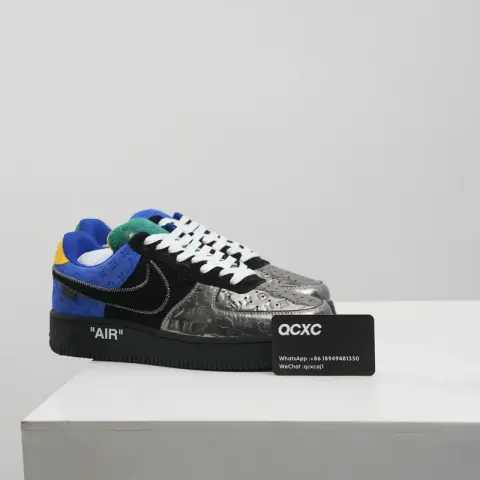 LV Air Force 1 option blue silver
