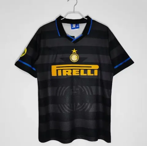 AC Milan Jersey option Inter Two-guest Retro in 9798 Season