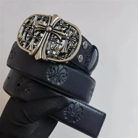 Chrome Hearts Belt option Embossed tombstone (first layer of cowhi