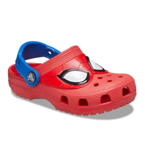 Crocs Minions option Red Spider Man