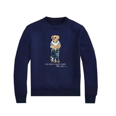 Ralph Lauren Bear Hoodie option L004 BLUE