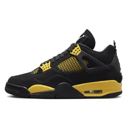 Jordan 4 Green Metallic option Black and Yellow Lei Gong DH6927-017