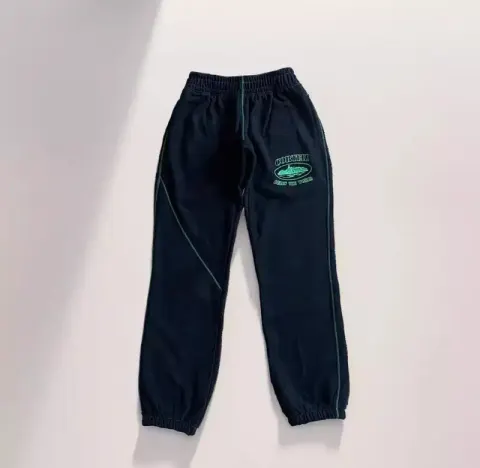 Corteiz Alcatraz Basic Black Pants option Green 2