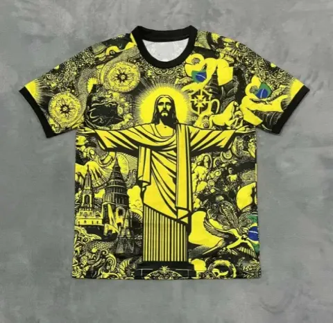 Brazil Special Jersey option 2425 King Brazil Jesu Edition