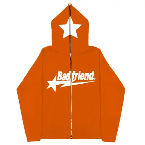 Badfriend Hoodie option orange