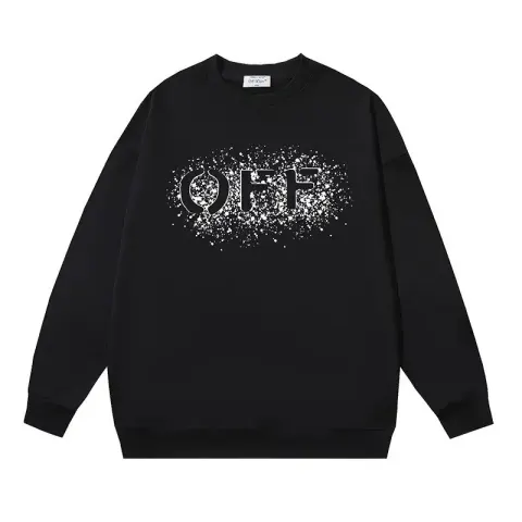Off-White White Crewneck option 1042 black
