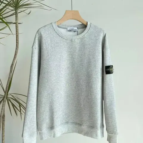 Stone Island Sweater Black option light gray