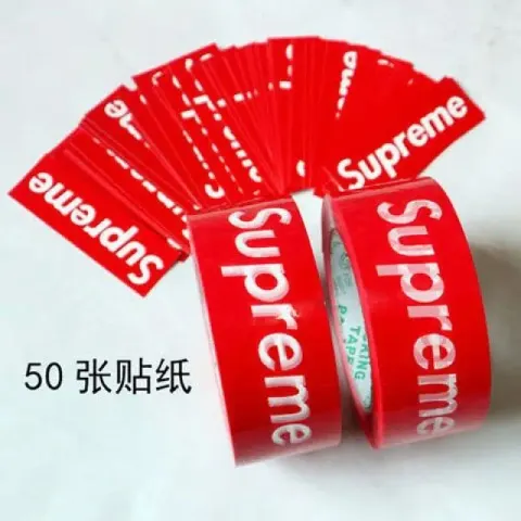 Supreme Tape option SUP red 2 50 stickers