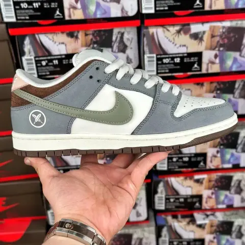 Chunky Dunky Shoes option Yuto Horigome x Dunk Grey White FQ1180-0
