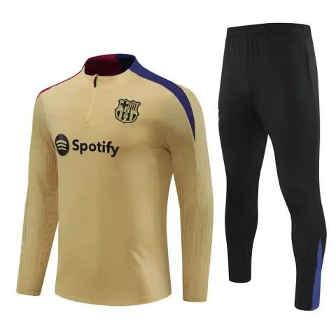 Barcelona Tracksuit option 2425 Barcelona Gold [player version]]