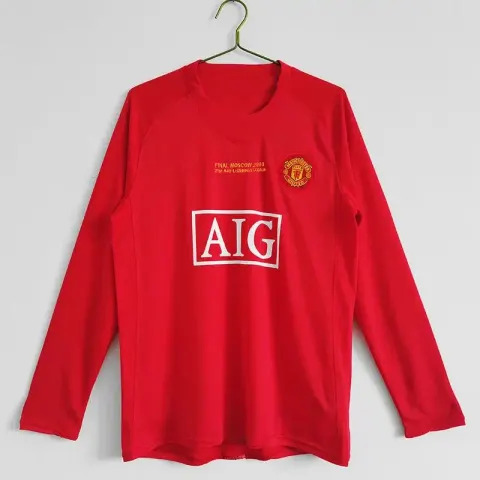 AC Milan Long Sleeve T-Shirt option Long-sleeve Manchester United 07/08