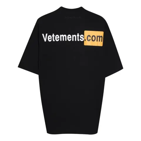 Vetements Hub T-Shirt option 28 black.