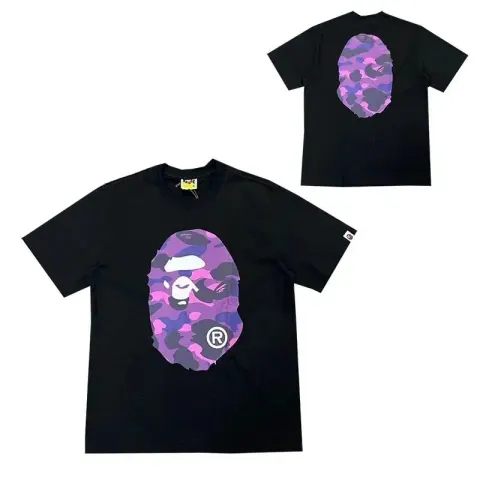 Bape Milo T-Shirts option 060 black and purple