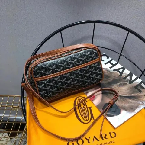 Goyard Bag option Black brown