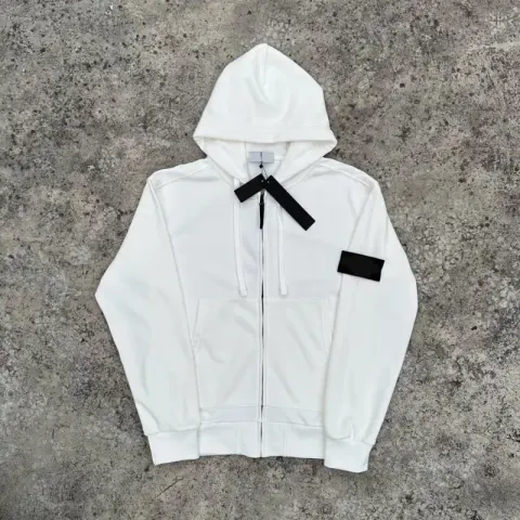 Stone Island Hoodie option white
