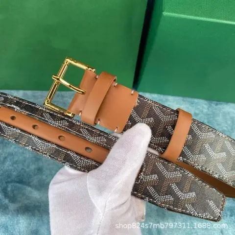 Goyard Belts option No. 6 gold buckle 3.8