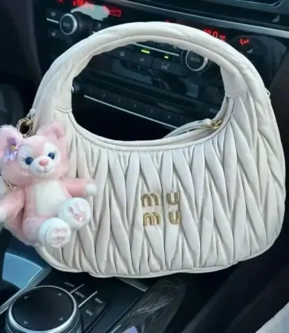 Miu Miu Bag option White [original logo with gift box]]