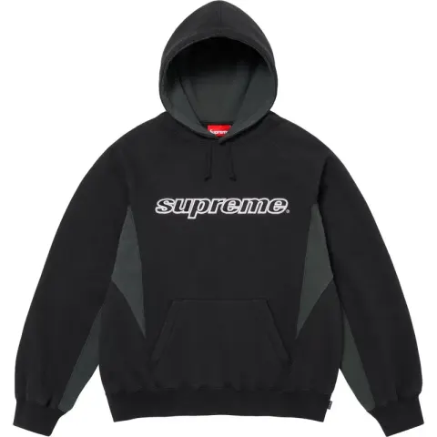 Supreme Leopard Box Hoodie option E576# Black
