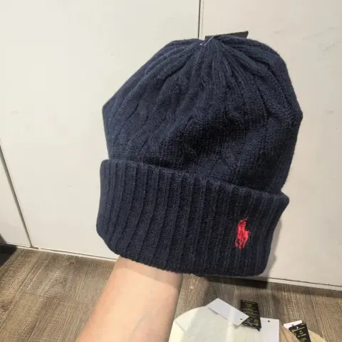 Ralph Lauren Beanie option navy blue
