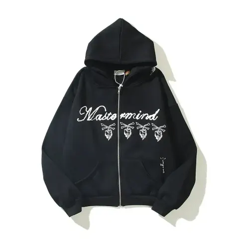 Travis Scott Zip Hoodie option black
