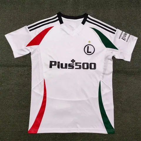 Legia Warszawa 24/25 Home Jersey option Home of 2526 Warsaw Regiment
