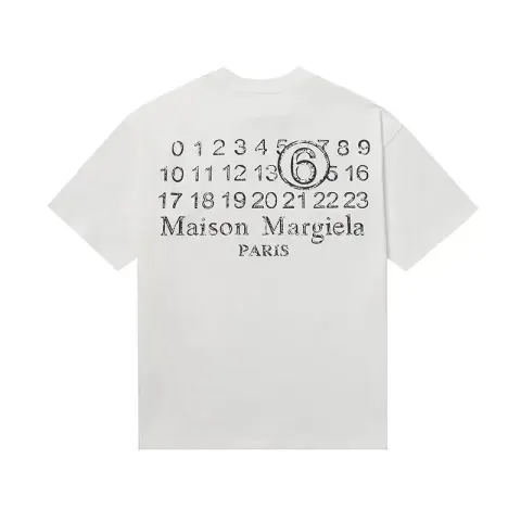 Maison Margiela Tees option 601 white.