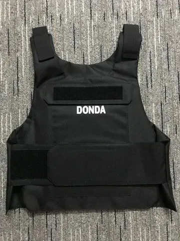 Kanye Donda Rapper Vest option Black L size 168-200 catties