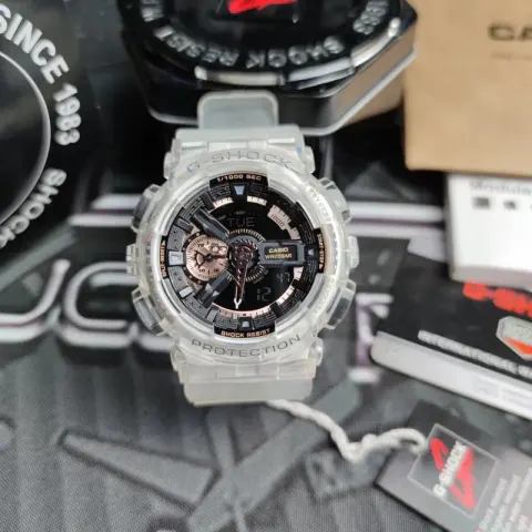 G-SHOCK Casio GA-110GW-7AER Watch option transparent rose gold