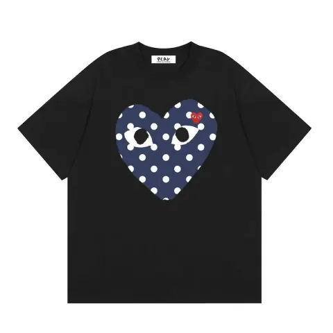 Cdg Tee option 10 in black.