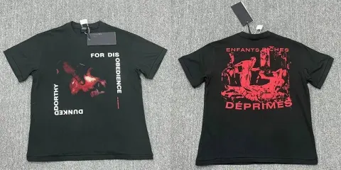 ENFANS Tees option Cyan Black 1 SGJ-817