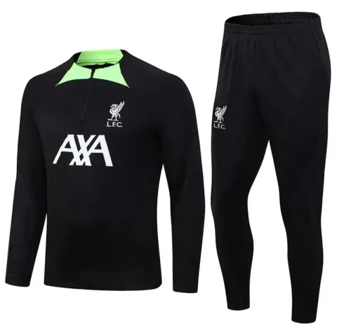 Football PSG Tracksuit option 2324 Liverpool Black