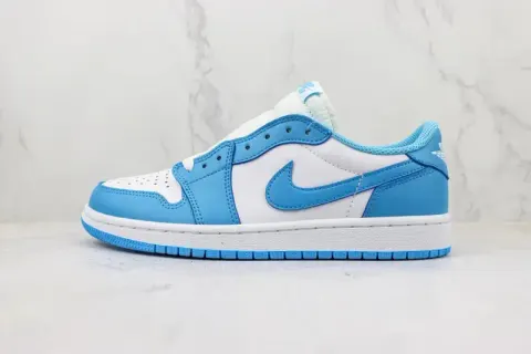 Jordan 1 Low Shoes option White card blue CJ7891-401