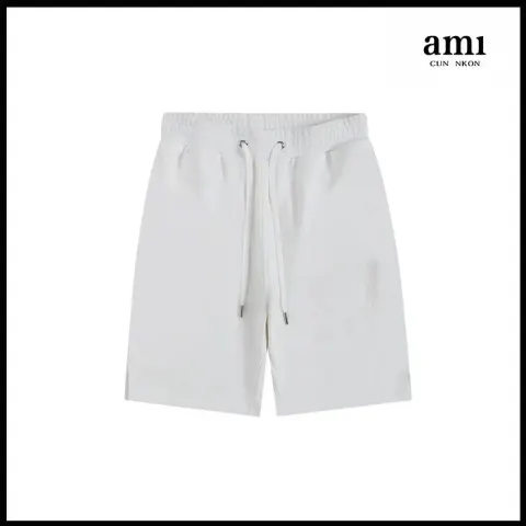 Ami Shorts option White [A14 flat embroidery]]