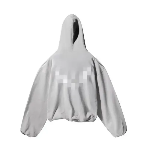 Best Budget Yeezy Gap Hoodie option C13 Cement White Single Layer