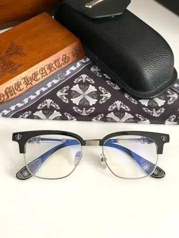 Chrome Hearts Sunglasses option Black Silver