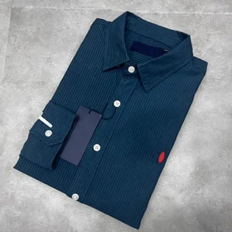 Ralph Lauren Shirts option H907 dark green stripes with red pony