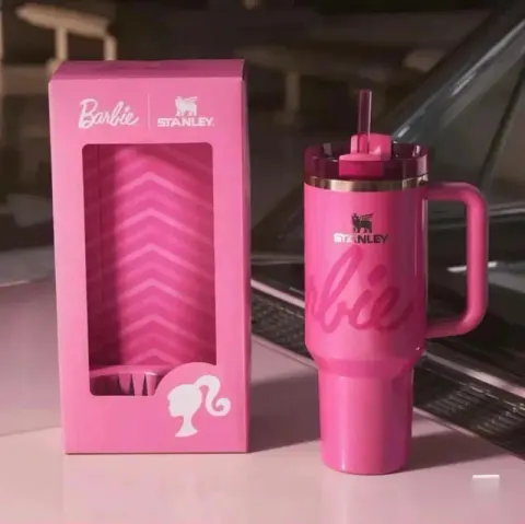 Stanley Thermos Cup option Barbie powder