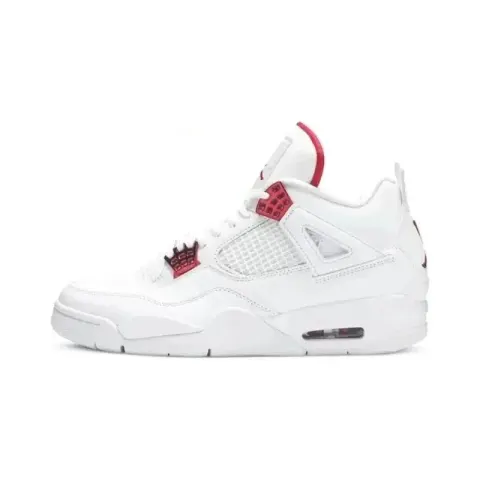 Jordan 4 Seafoam Shoes option metallic red