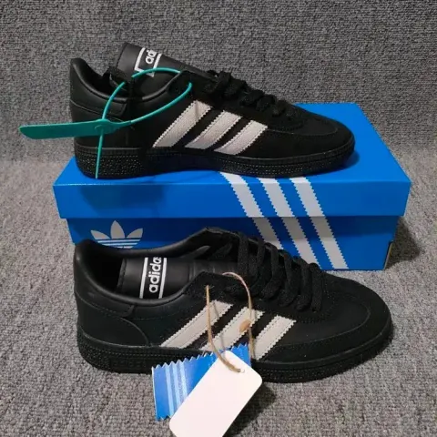 Adidas Originals Samba Shoes option Desun HD Black and White Long Tongue