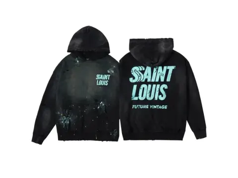Saint Hoodie option ST644 Wash water black
