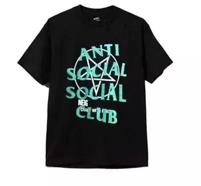 ASSC Anti T-Shirts option Black Star